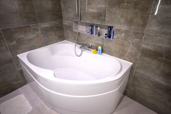 Large Bathtub Installation in Milford