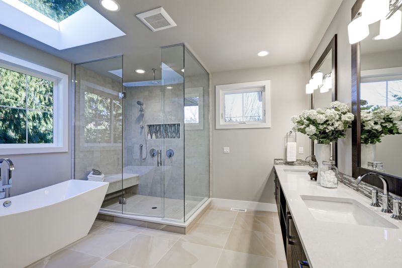 Bathroom with Large Skylight